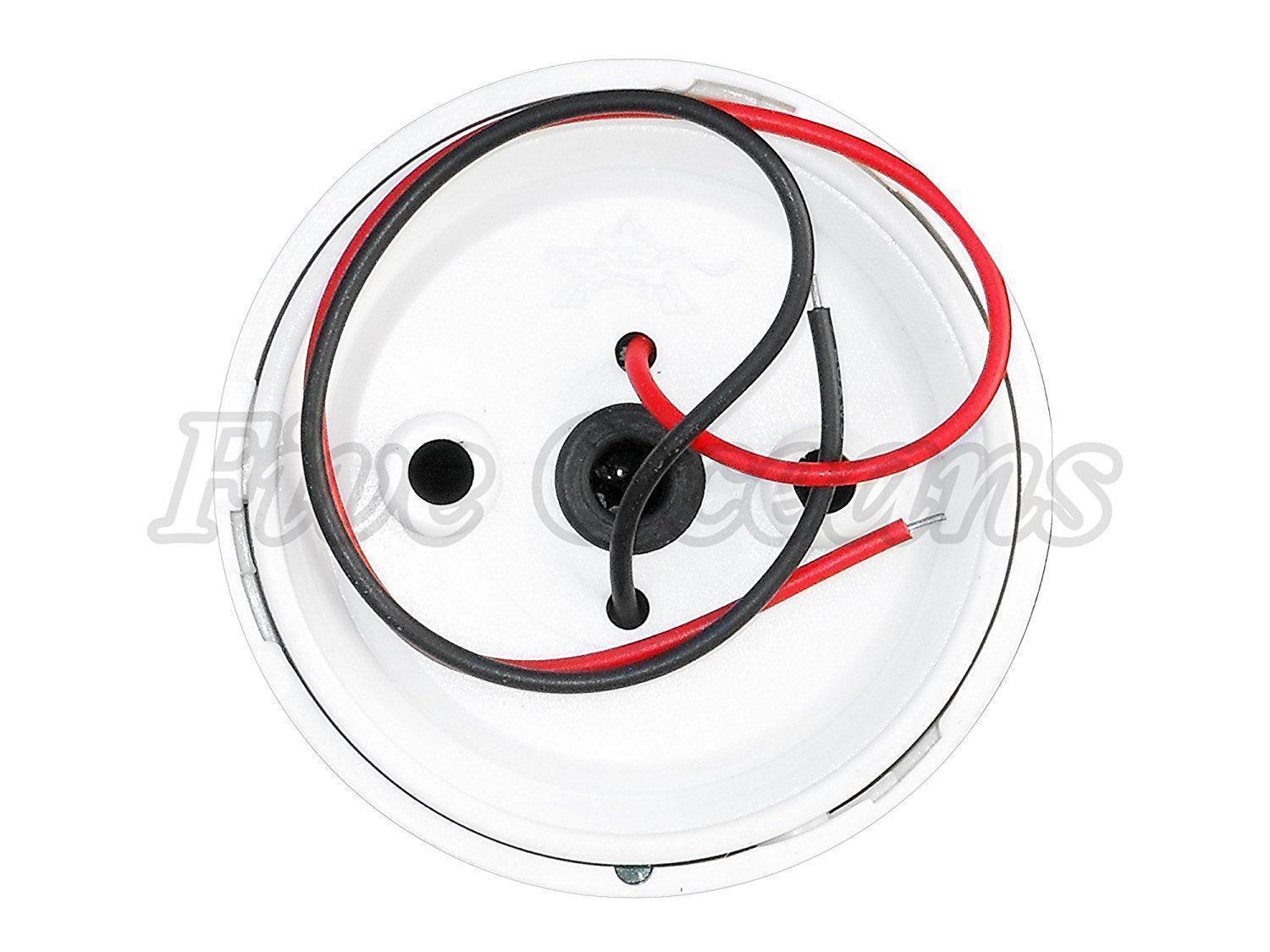 Round 12V LED Red Port Side Navigation Light for Boats- Five Oceans (BC-3700)-Canadian Marine &amp; Outdoor Equipment