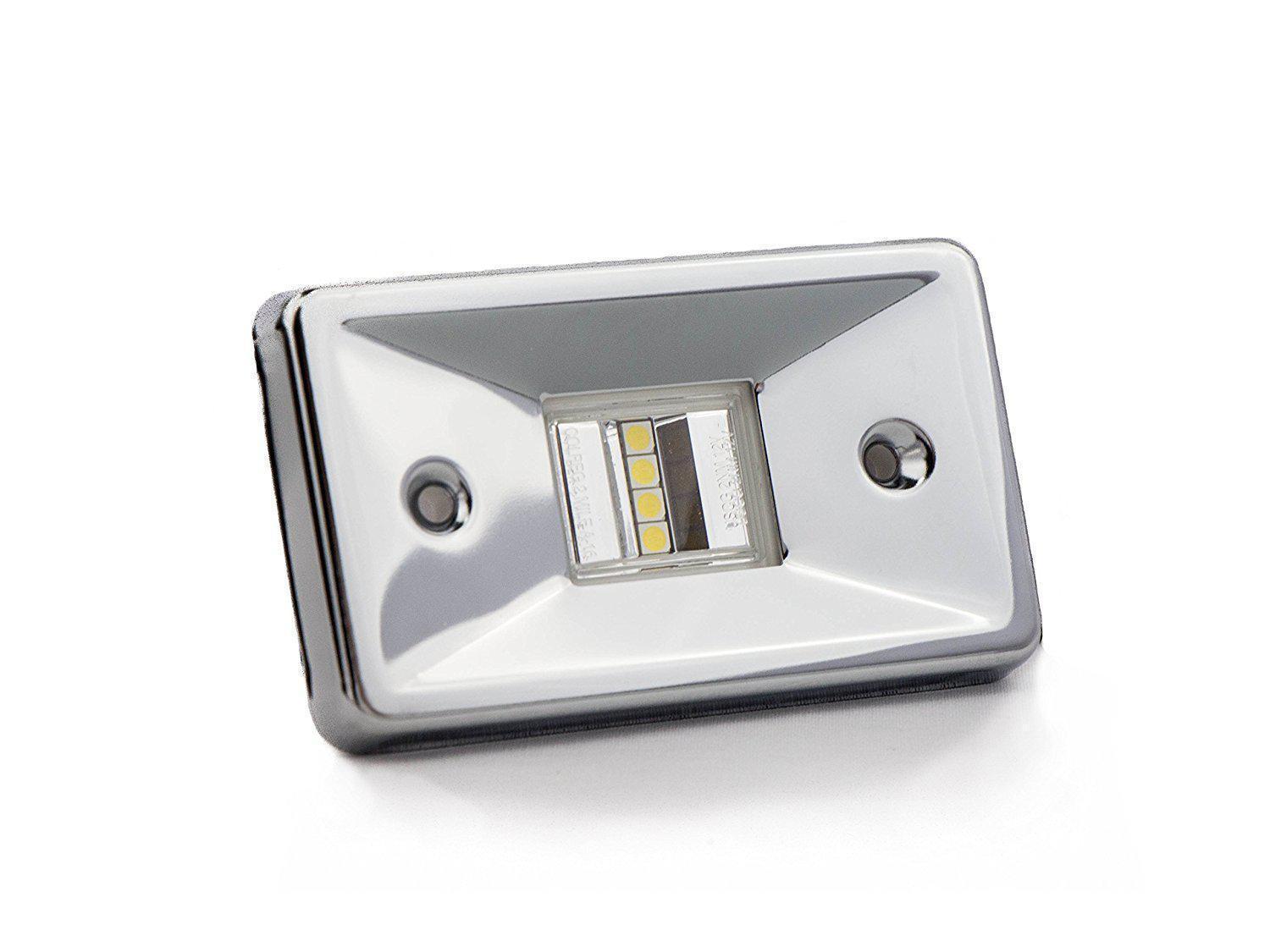 SET of 2 Rectangular Flush-Mount LED Transom/Stern Light - Five Oceans-Canadian Marine &amp; Outdoor Equipment