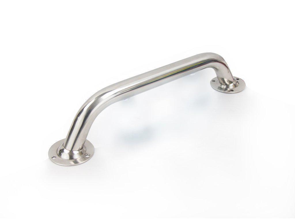 Stainless Steel Boat Handrail W/ Led Lights, 12"x1"-Canadian Marine &amp; Outdoor Equipment