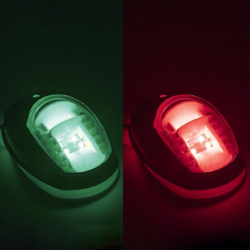 12V LED Stainless Steel Navigation Side Lights (Pair) – Five Oceans | Canadian Marine & Outdoor Equipment