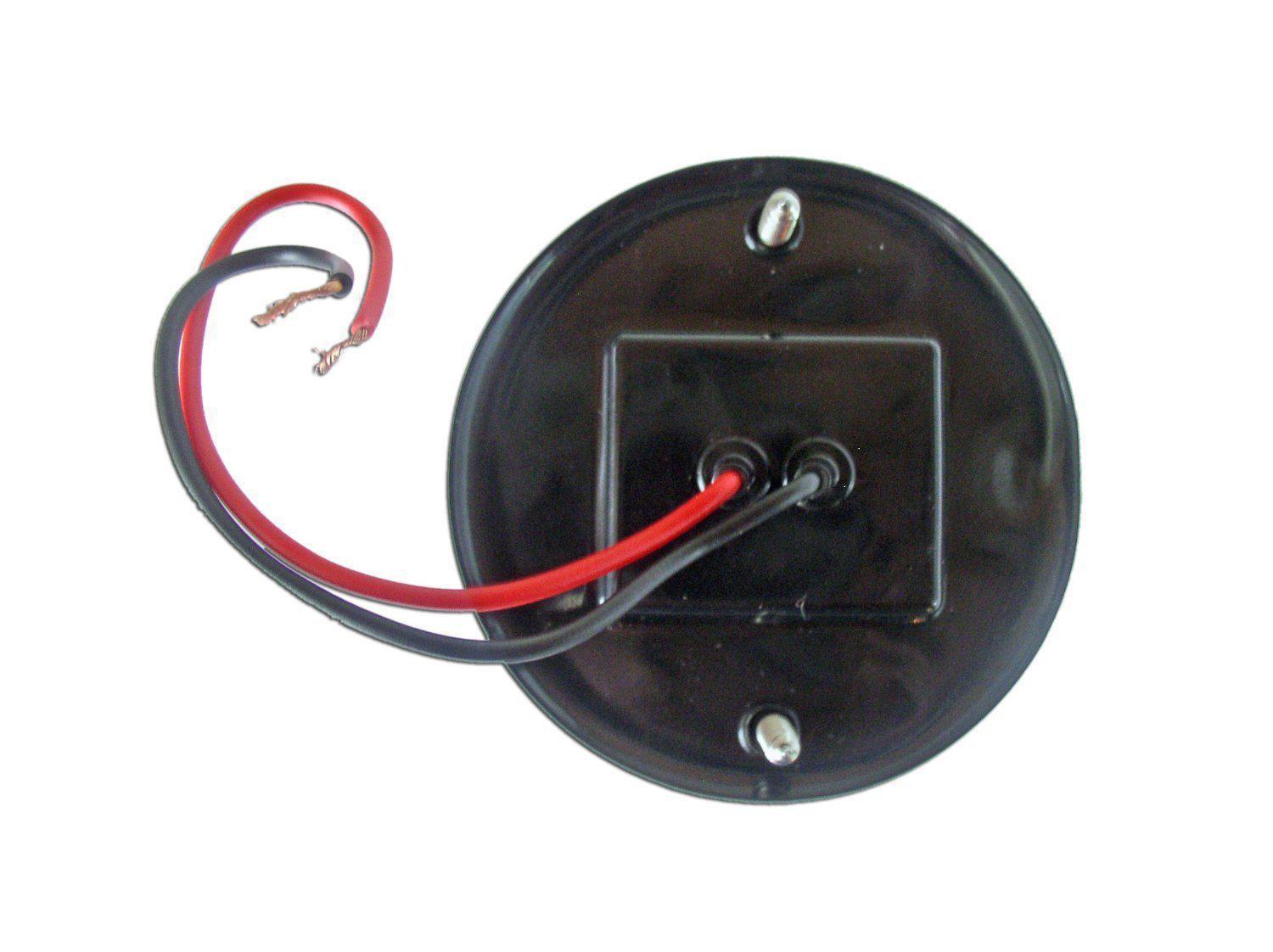 Stainless Steel Round 3" x 2" LED Stern White Transom Light for Boats - Five Oceans-Canadian Marine &amp; Outdoor Equipment