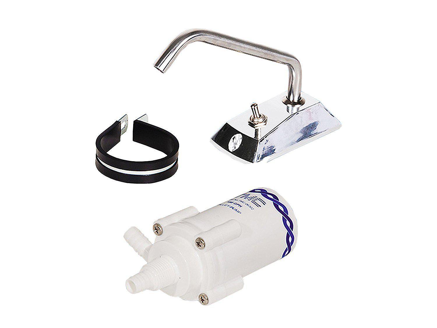 TMC 12V Electric Galley Water Pump & Faucet – Quiet & Efficient | Canadian Marine & Outdoor Equipment