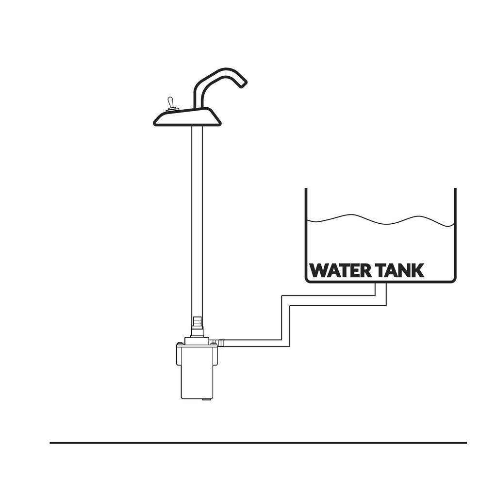 TMC Electric Galley Water Pump w/ Faucet, 12V-Canadian Marine &amp; Outdoor Equipment