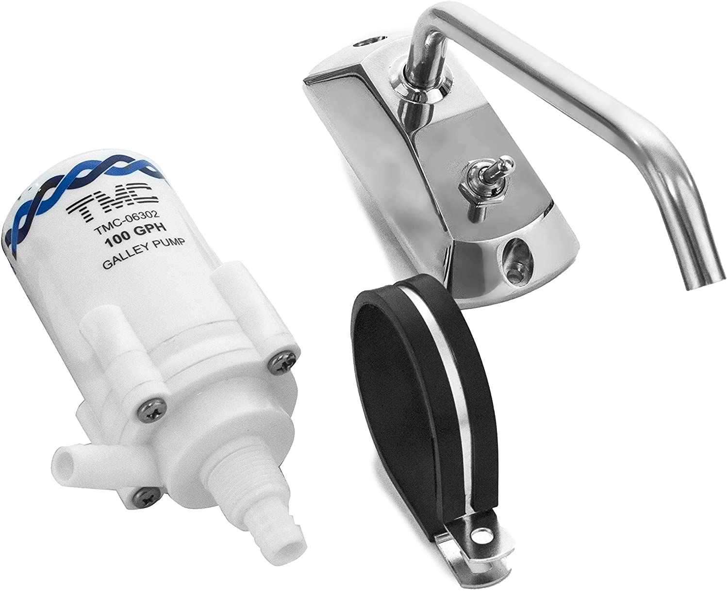 TMC 12V Electric Galley Water Pump & Faucet – Quiet & Efficient | Canadian Marine & Outdoor Equipment
