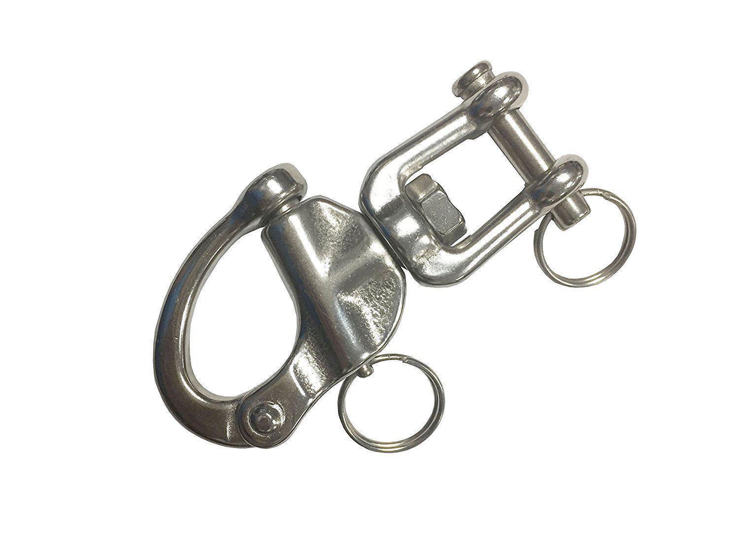 Tack Swivel Eye Snap Shackle, 3 1/2"-Canadian Marine &amp; Outdoor Equipment