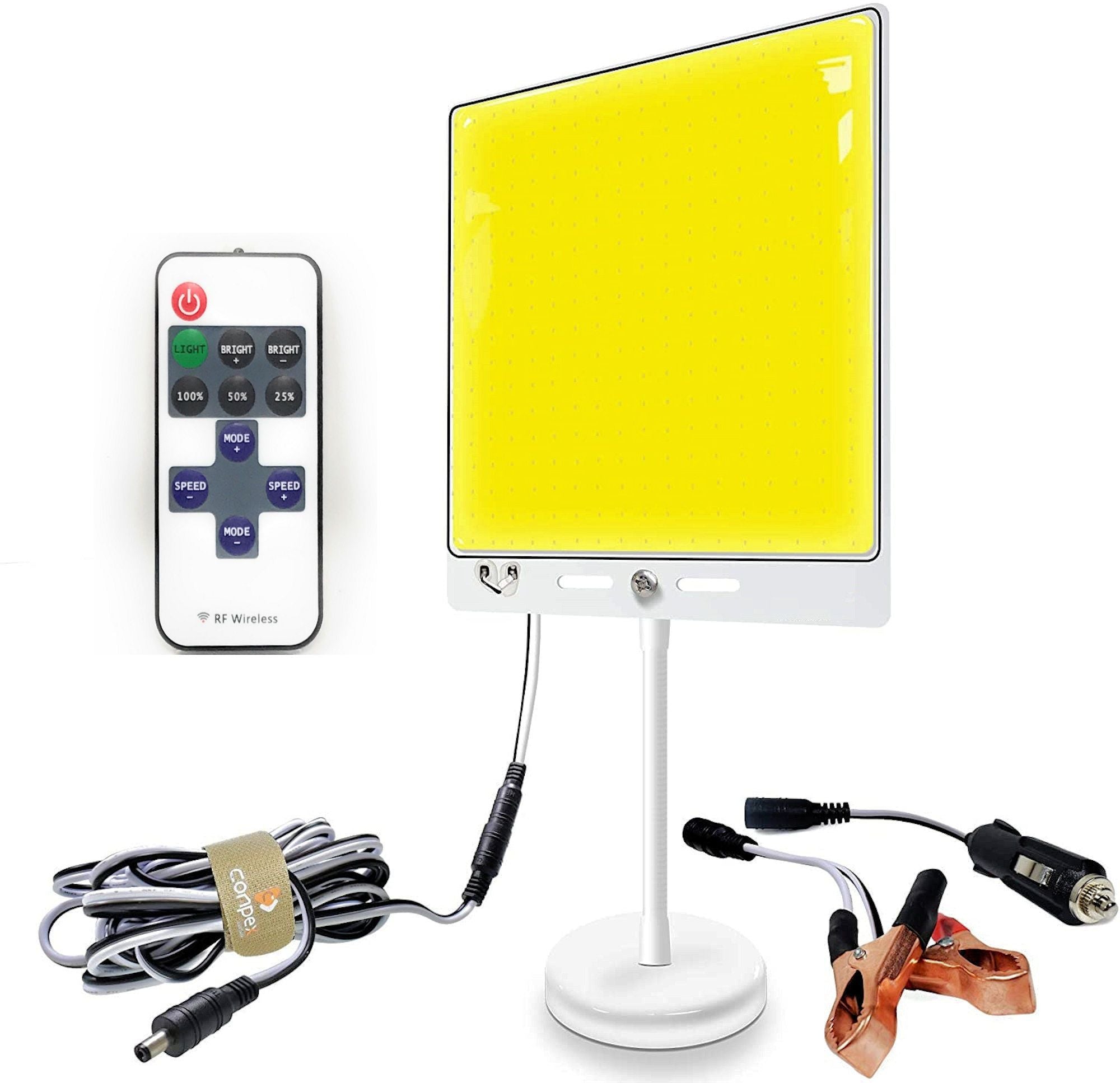 Ultra Bright COB LED Light Kit with Wireless Remote Control for Outdoors or Emergency Light - 12VDC-Canadian Marine &amp; Outdoor Equipment