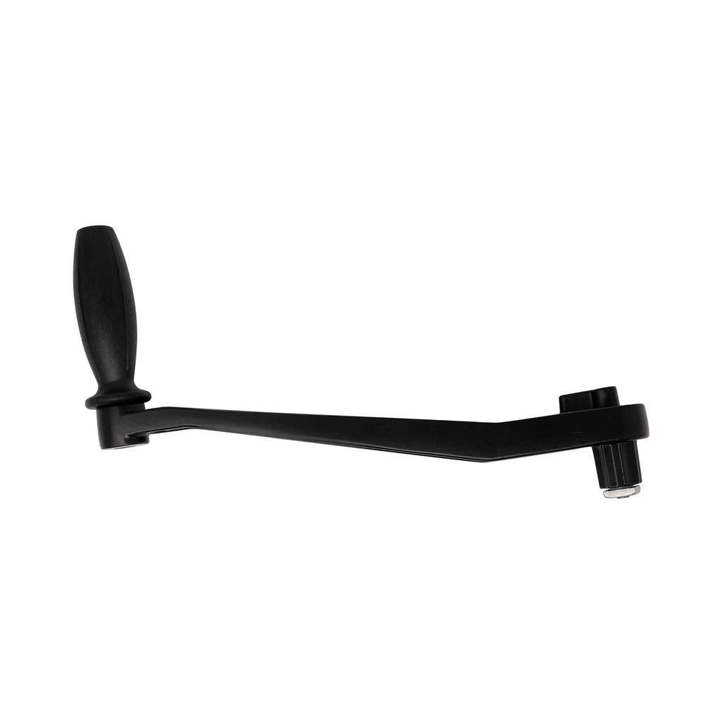 Universal Aluminum Lock-in Style Winch Handle, 10 inches (254 mm), Low-Friction Ball Bearing Grip Handle, Forged Aluminum, Star Socket | Canadian Marine & Outdoor Equipment