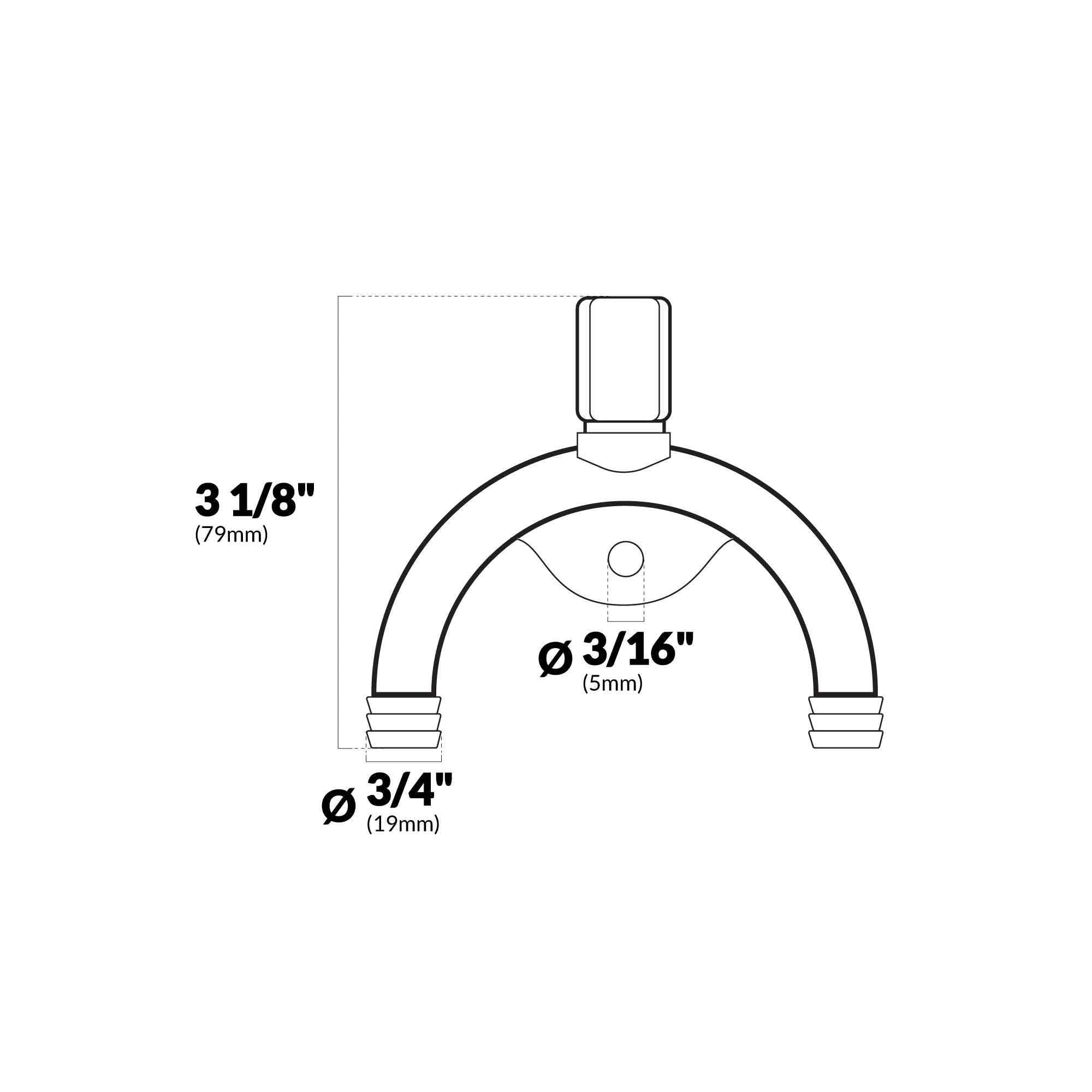 TMC Vented Loop for Marine & RVs Toilet, 3/4 inches Hose-Canadian Marine &amp; Outdoor Equipment