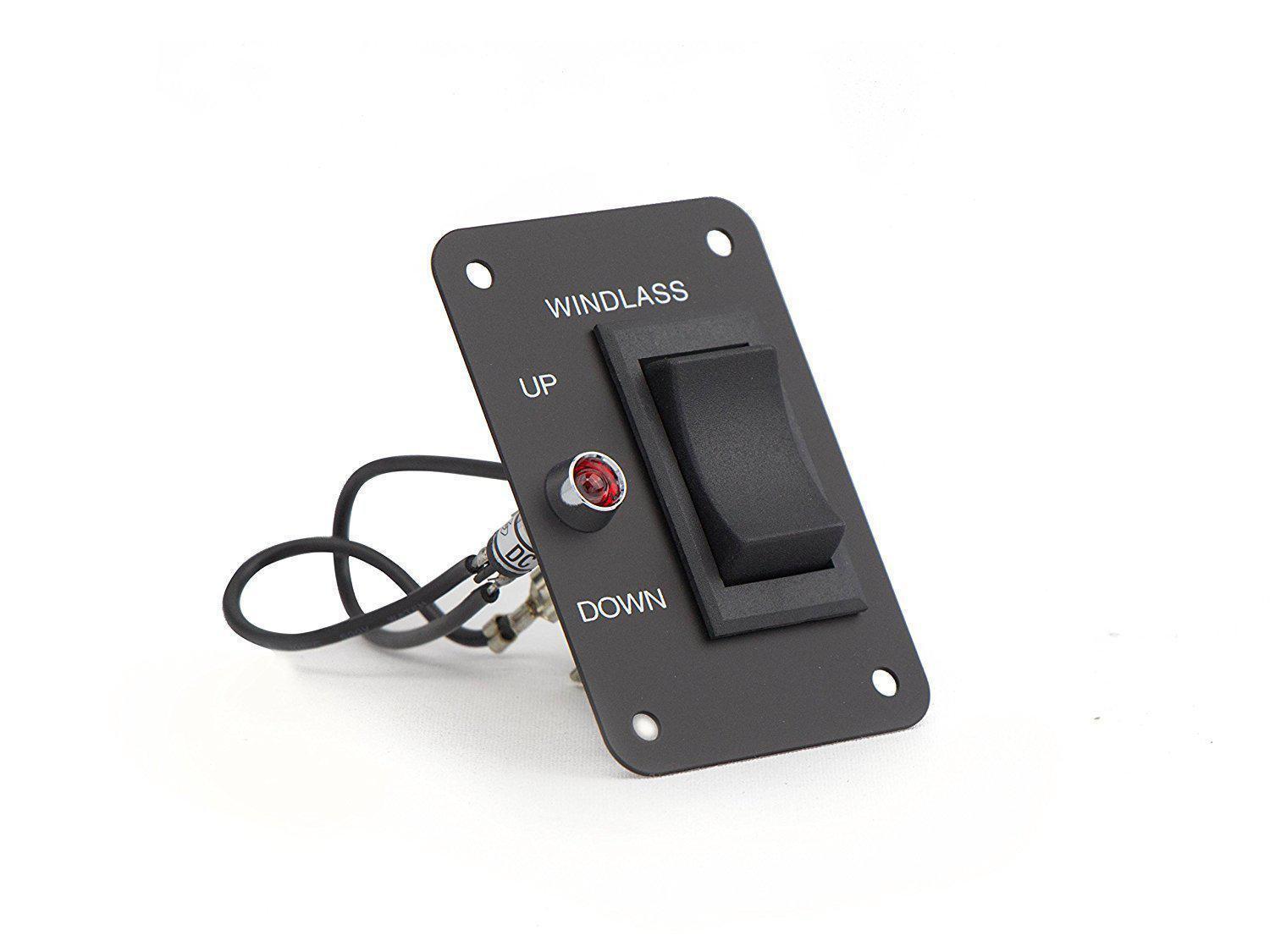 Windlass up & Down 12v Rocker Control Switch Pane | Canadian Marine ...